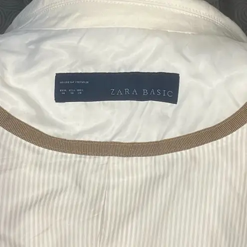 ZARA Women’s White  Blazer