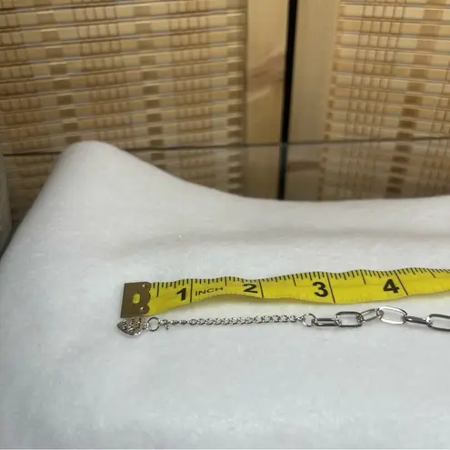 My Melody Silver Charm Bracelet White