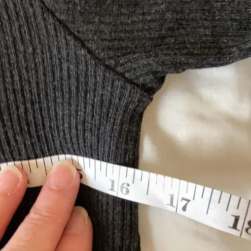 Michael Lauren MLM-8051-CSW Harvest L/S Crew Neck Dress Size Large Charcoal (F4)