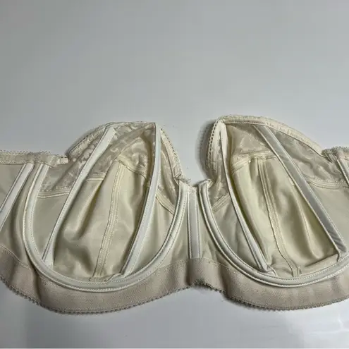 Vintage goddess strapless corset style bra 38DDD Size undefined