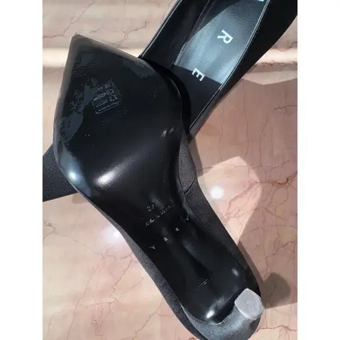 AREA Pointed Toe Pumps in Nero 40 New with Box Womens Crystal High Heels Formal Black Size 9