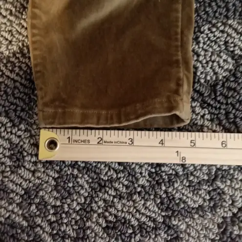 Peruvian Connection Womens Velvet Skinny Leg Classic Capsule Cotton Size 6