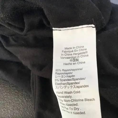 Universal Standard x J. CREW Black Mini Dress Small Tee Shirt Chic