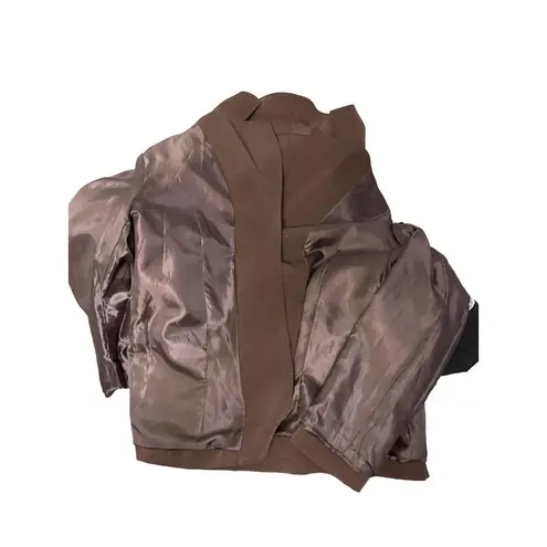 Alyn Paige New York Vintage Java Brown Blazer Size 16