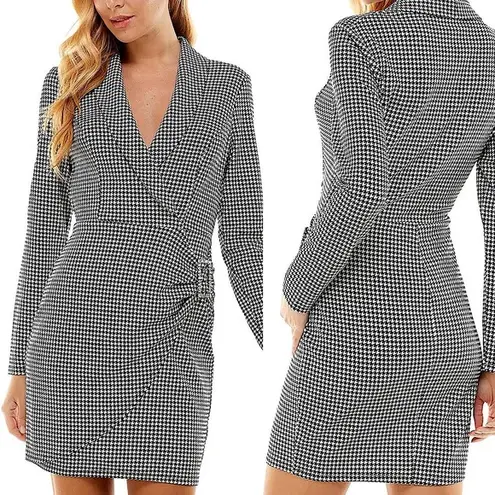 Xtraordinary houndstooths blazer mini dress size SMALL