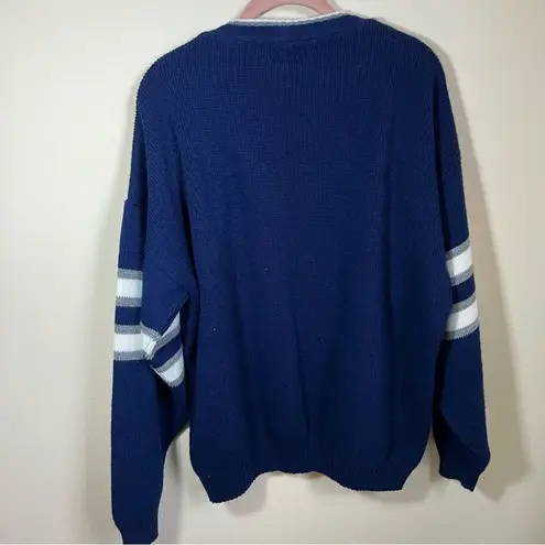 Vintage Barrel II Dallas Cowboys Football Sweater XL Blue