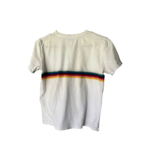 John Galt Women's Short Crop White Top