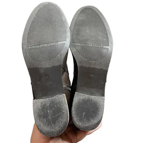 Audrey Brooke Audrey Brooke Women's Brown Leather Knee High Riding "Tony" Boots Size 7