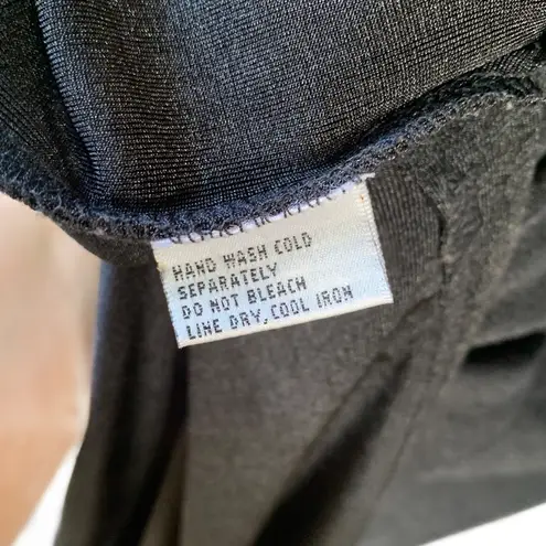 Spiegel 90s Vintage Reflections by Black Boho Maxi Dress Slinky Minimalist Moody