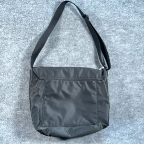 Kate Spade Black Nylon Messenger Bag Large Crossbody Laptop Work Travel Tote