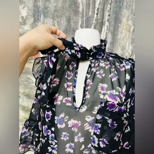 MISA Los Angeles Lillie Neck Tie Top Size Small NWOT $246