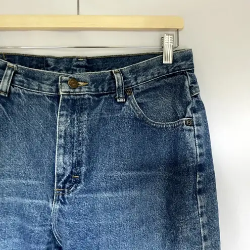 Riders By Lee Embroidered leg high waist cotton jeans women's size 14P denim