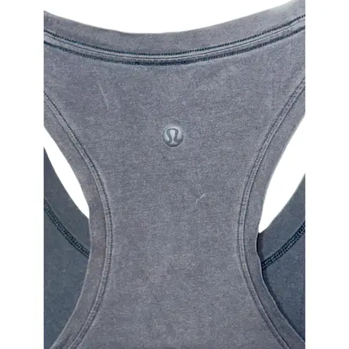 Lululemon  Black Athletic Racerback Tank Top Shirt Athletic Tops Womens Size 6