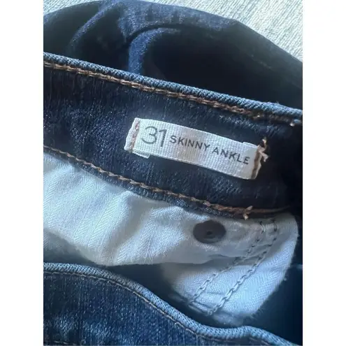 Banana Republic  Premium Denim Skinny Ankle Jeans 31"