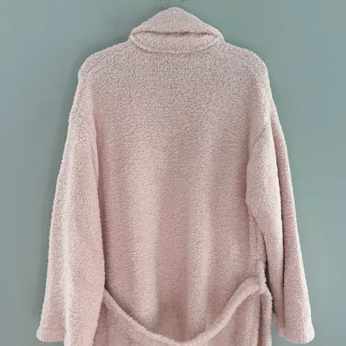 Barefoot Dreams CozyChic Adult Robe Pale Pink 2