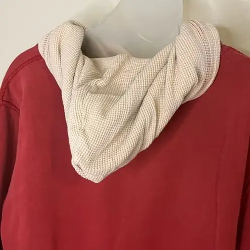 Pressbox Indiana Hoosiers Red Long Sleeve Hoodie Size Large