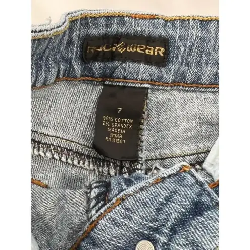 Rocawear embellished y2k Size 7 Blue Denim Shorts