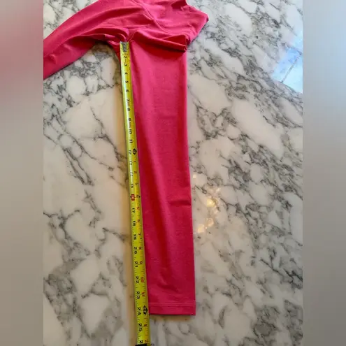 Quince NWOT ultrasoft high-rise legging heather coral Sz XS