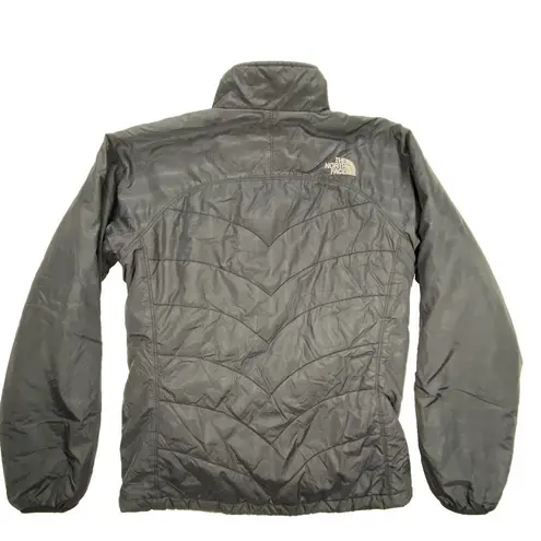 The North Face  Jacket Womens Medium Navy/Gray Coat Ski Puffer Full Zip Primaloft