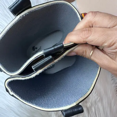 Nomad Yippy - Turquoise Monet Rubber Cowboy Boots Size 9