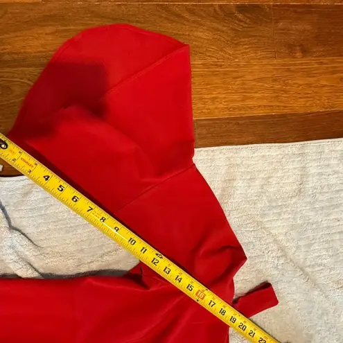 Catherines  1X Red cold shoulder dress 18/20W Bell Sleeve Cocktail party stretch