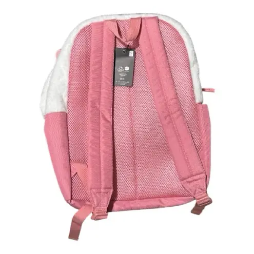 Sanrio Hello Kitty Kawaii Fuzzy full size backpack bag adjustable straps