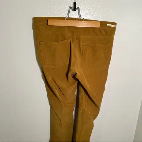 Pilcro and the Letterpress Pilco and the Letterpress Serif Corduroy Jegging Mustard Yellow 27