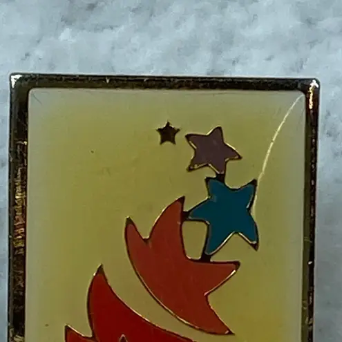 Atlanta 1996 Summer Olympic Games 100 Year Anniversary Tie Tack Pin Torch Flame