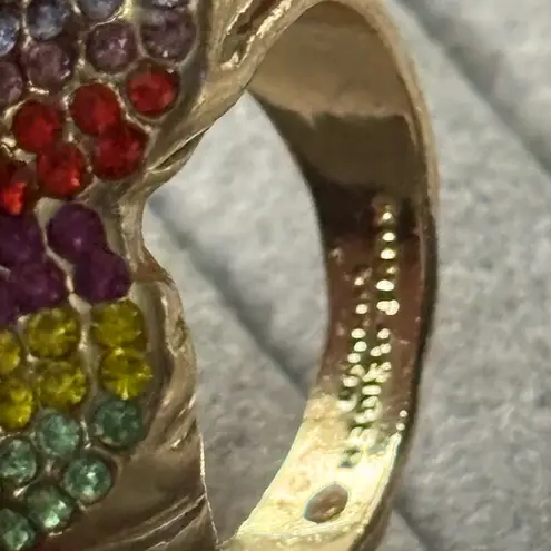 Kurt Geiger NWOT Kurt Grieg Heart Ring with Gold Accents