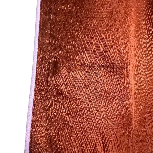 Untitled in Motion Emissus Rust Wide Leg Lounge Pajama Pants Size Medium Orange - Image 8