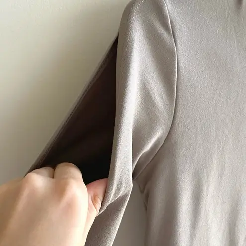 Klesis Taupe Cropped Long