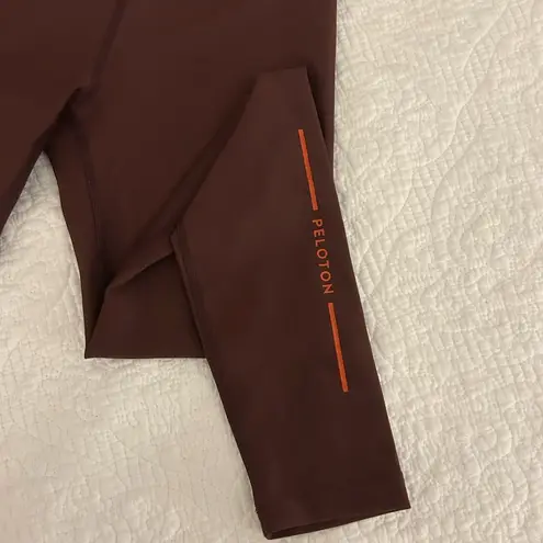 Peloton Brown High-Waisted Leggings Seamless Fit