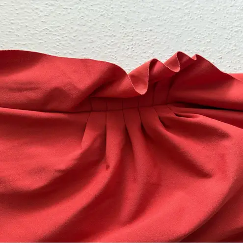 Enfocus Studio Pink Ruched One Shoulder Cocktail Dress Size 4