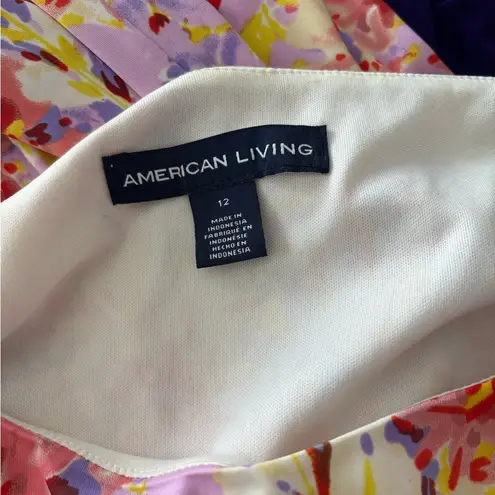 American Living Floral Sleeveless Dress NWOT