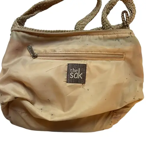 The Sak Rainbow Multicolored Crocheted Hobo Purse