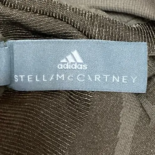 Adidas x Stella McCartney Green High Rise Zebra Athletic Leggings Pants Size XS