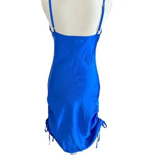 Paper Heart #74 Cinch Side Dress in Royal Blue