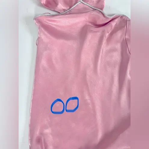 Bardot NWT Rome Diamonte Slip Dress in Blush Pink, size 6