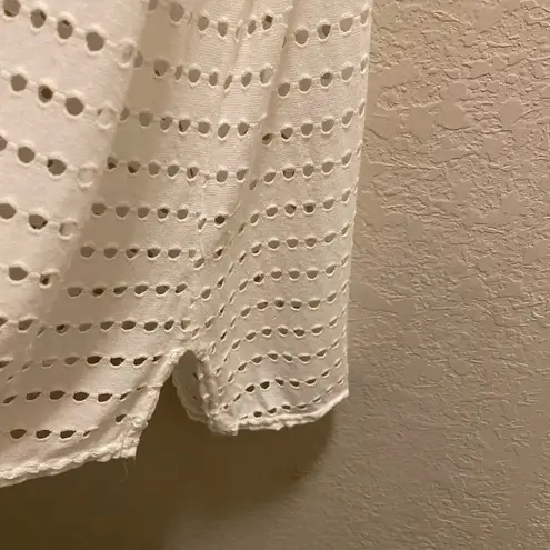 Hard Tail Forever White Hole Design Tank Top Size M Size M