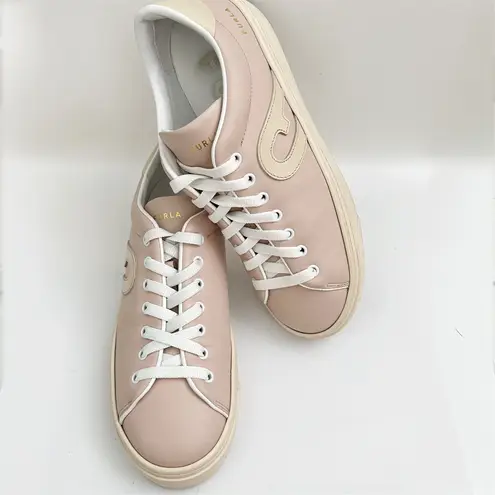 Furla leather Sneakers size EU 41 / US 10.5 Women's Pink and Cream