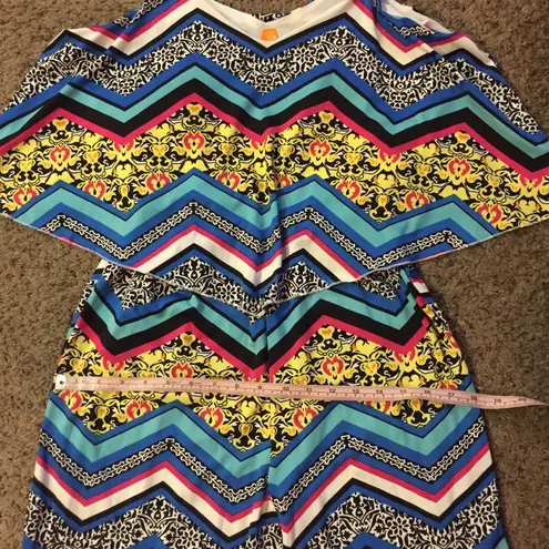 Magic Colorful Jumpsuit Sz M Gently Used