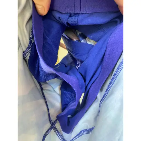 prAna Racerback Mini Dress Coastal Geometric Swimsuit Built-in-Bra Beach Tennis