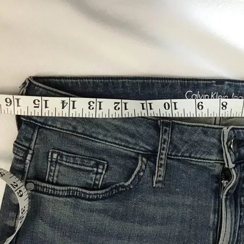 Calvin Klein  Slim Boyfriend Grey/Bluish Jeans Size 4 - white wash -