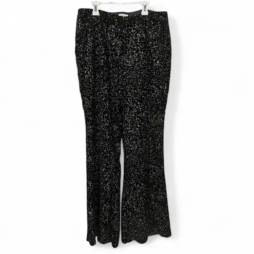 Zadig & Voltaire Prevy Glitter Dot Flare Pants NWT $548 Pockets Fully Lined - Image 6