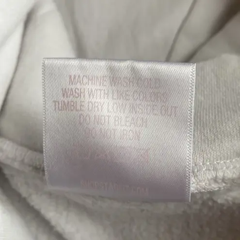 Starfit White Hoodie with Pink Smiley large thumbnail 5