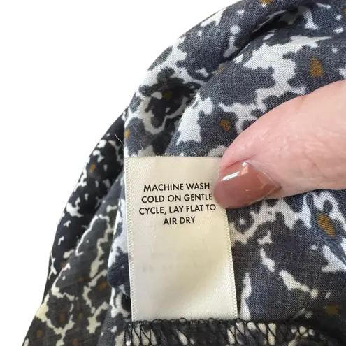 Apiece Apart - Patterned Button Down Blouse Top Sz 0