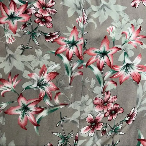 Unbranded Spring Summer Floral Green Pink Spaghetti Strap Romper Size M