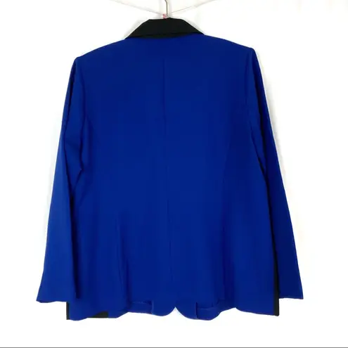 Vintage Blue Sue Brett |  & Black Blazer Skirt Set