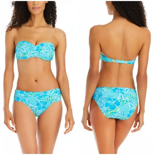 Bleu Rod Beattie 💕💕 Escape To The Beach Twist Bandeau Bikini Top ~ Lagoon 6