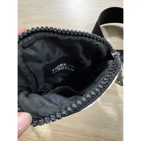 Think Royln Anthropologie Diagonal Cell Phone Case Crossbody Bag in White Patent